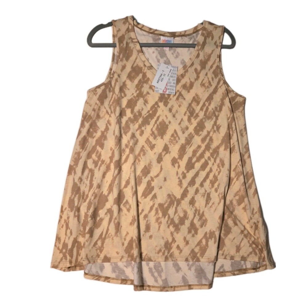 LuLaRoe Kristina Tank V-Neck‎ SMALL Kristina New NWT OVERSIZED